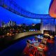 مطعم مفتوح على السطح  فندق وانجز - سنغافورة | هوتيلز بوكينج
